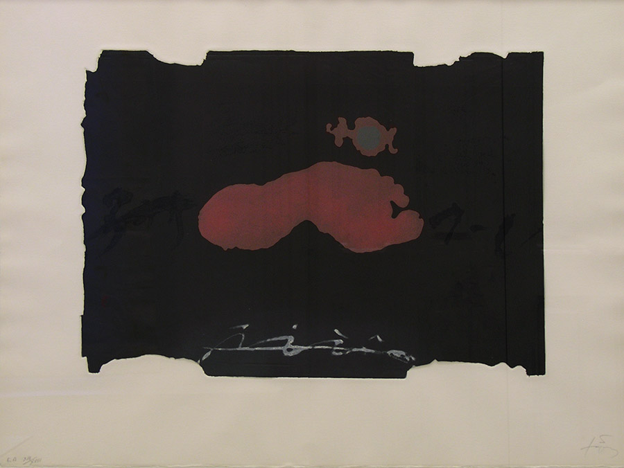 Antoni Tàpies: Peu roig
