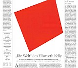 El mundo y una planta (Die Welt und eine Pflanze). Obras de Ellsworth Kelly